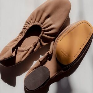 MARI GIUDICELLI TRAVEL BALLERINA - LAMBSKIN LEATHER